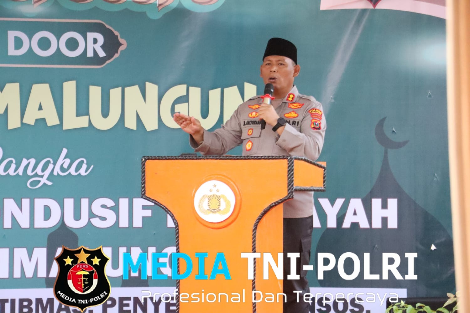 Kepedulian Kapolres Simalungun Di Ramadan Santuni Puluhan Anak Yatim dan Dhuafa, Ajak Masyarakat Lindungi Generasi dari Narkoba