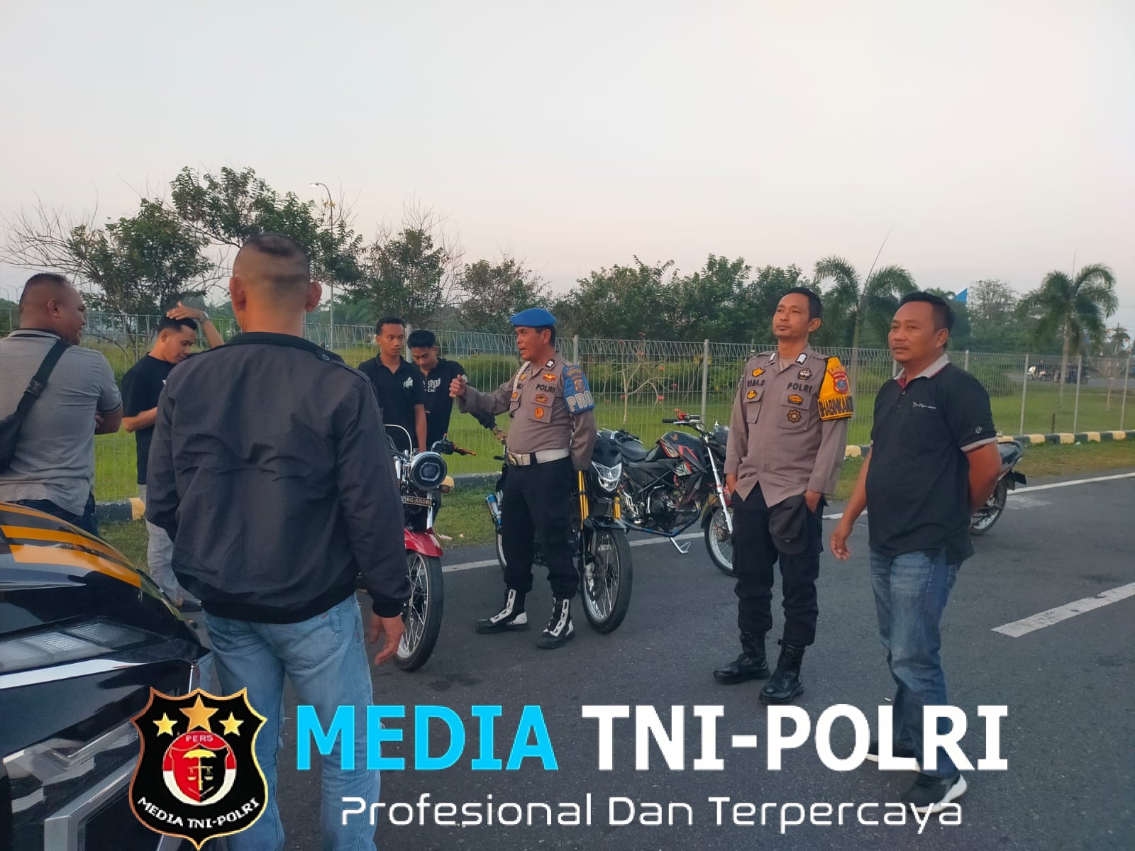 Patroli Presisi Subuh Hari, Polsek Indrapura Sasar Jalinsum Kuala Tanjung Antisipasi 3C
