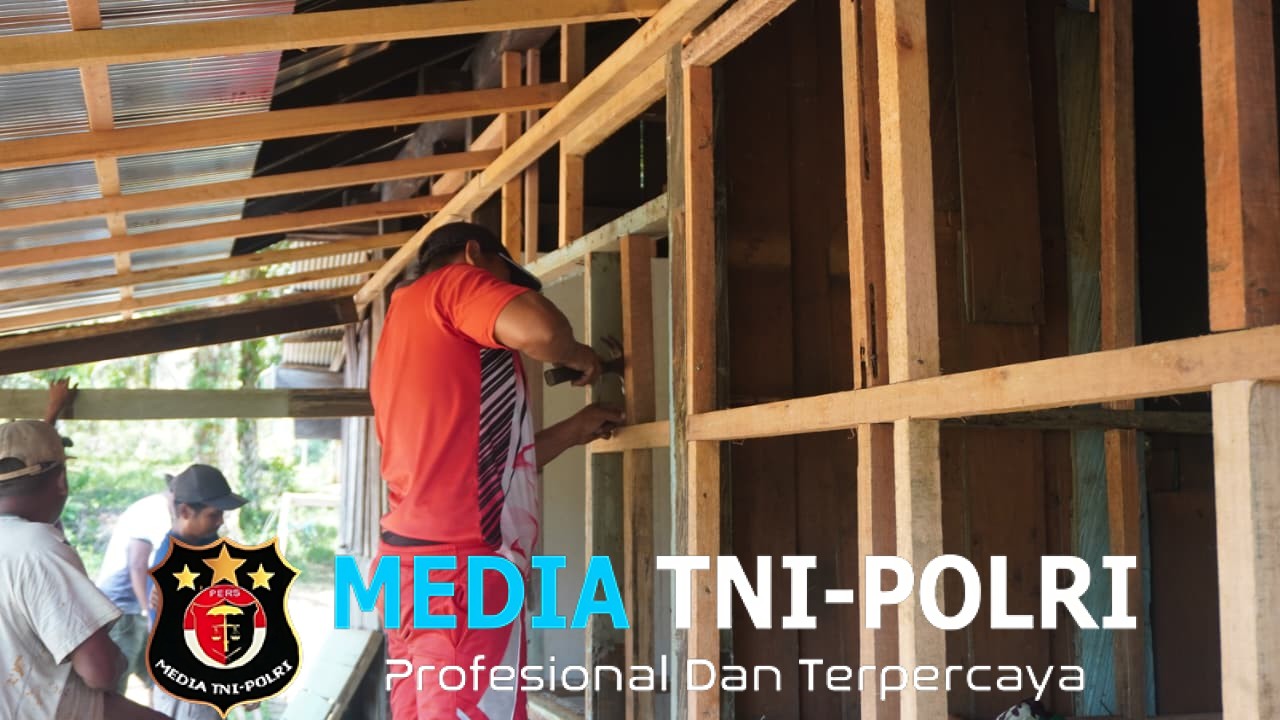 Satgas TMMD Reguler ke-127 Meski Hari Libur Terus Genjot Sasaran RTLH