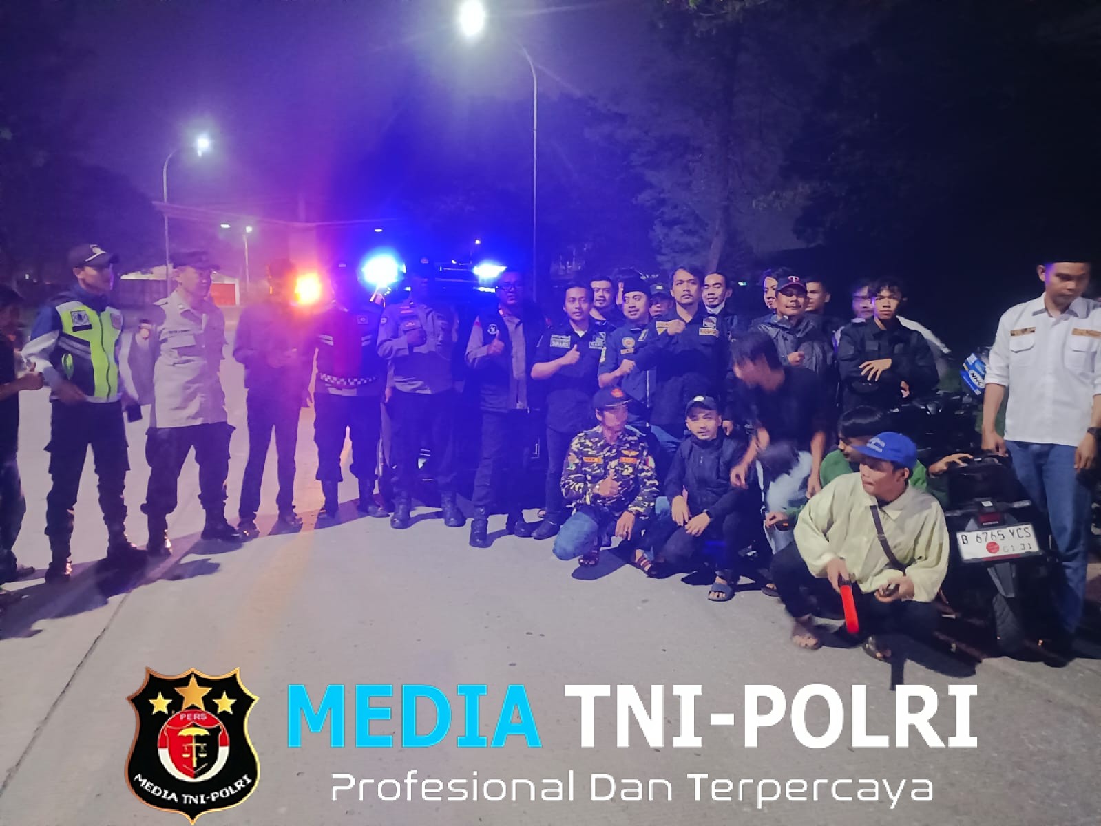 Patroli Biru Polsek Cikarang Selatan Sisir Titik Rawan, Kapolsek Antisipasi 3C dan Tawuran