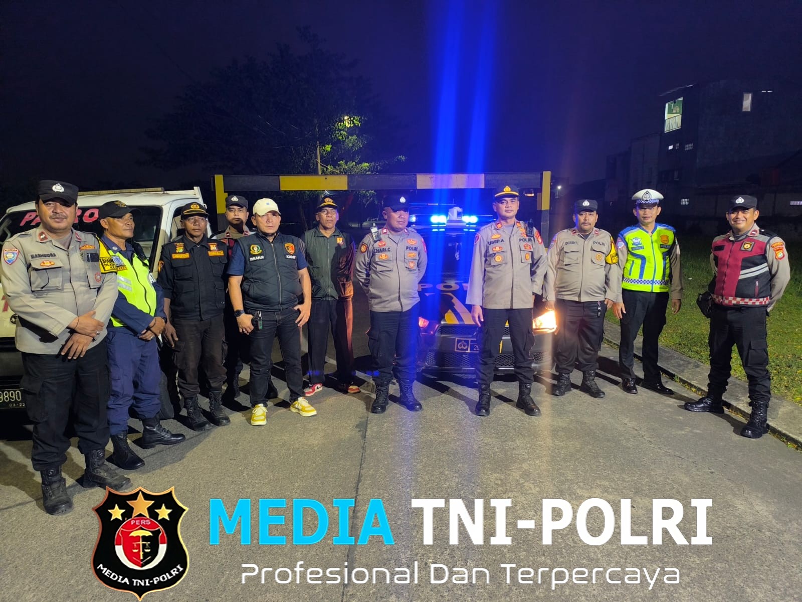Patroli Biru Polsek Setu Sasar Perbatasan dan Pemukiman Warga