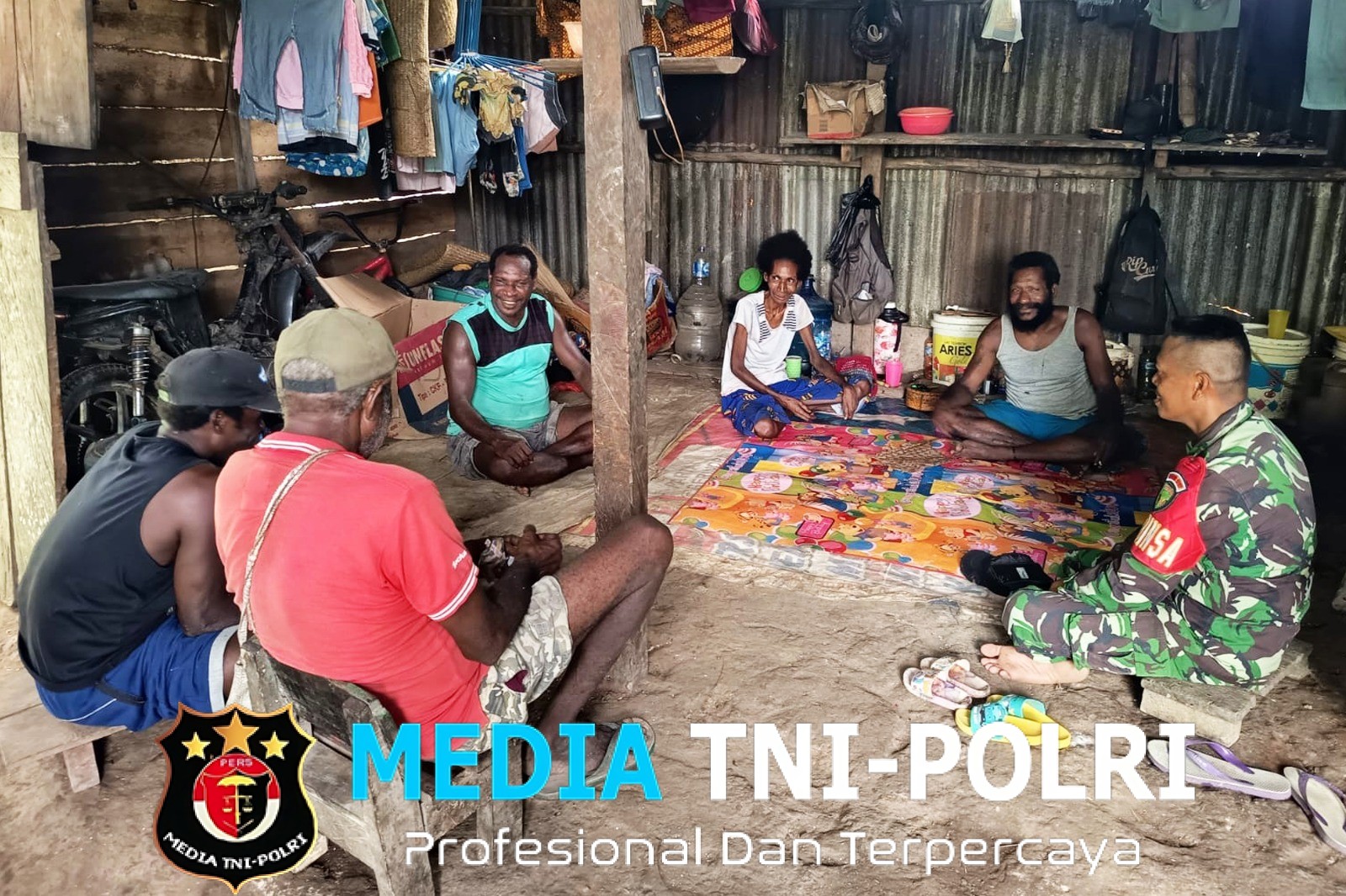 Melalui Kegiatan Komsos Babinsa Koramil Kimam Ajak Warga Kiworo Waspada DBD