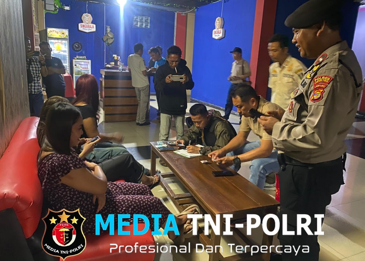 Polsek Pasir Sakti Gelar Razia Tempat Hiburan, Karaoke Sultan Diminta Tutup Selama Ramadhan