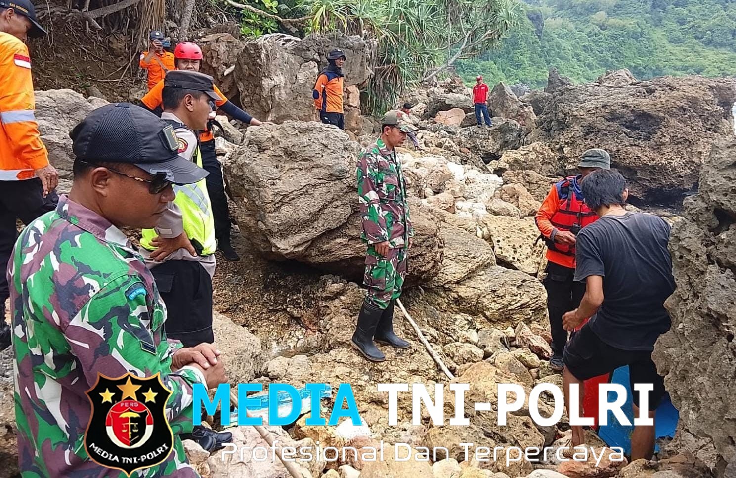 Nelayan Asal Trenggalek Hilang, Tim Gabungan Lanjutkan Penyisiran Pantai Paranggupito Wonogiri