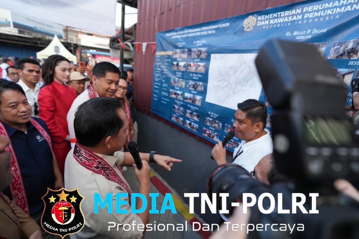 Mendagri dan Menteri PKP Tinjau Program Peningkatan Kualitas Permukiman Kumuh di Kubu Raya