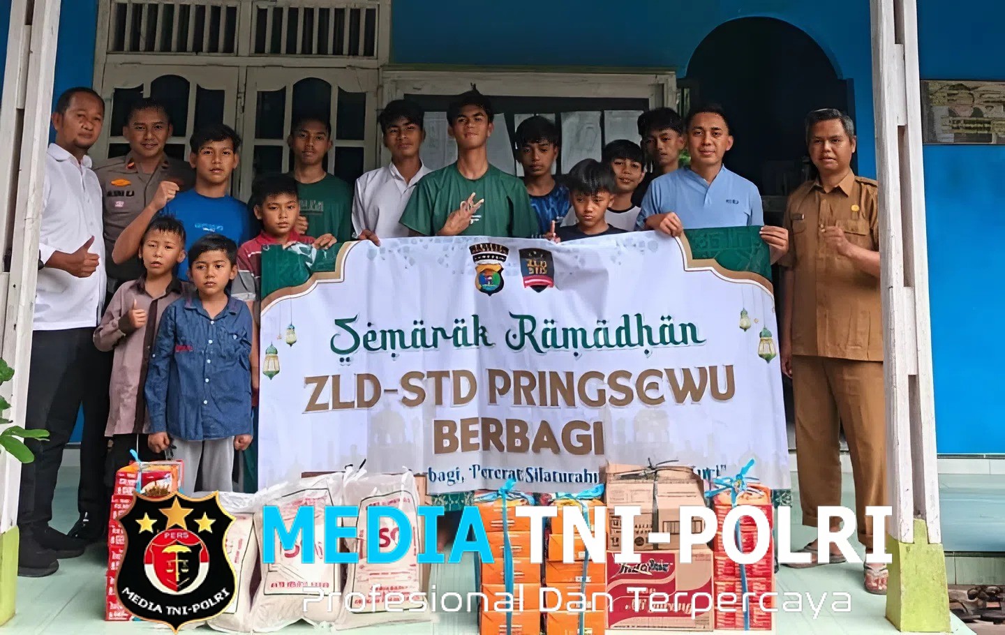 Dua Dekade Berdinas, Alumni Diktukba Polri 2005 Pringsewu Rayakan dengan Aksi Sosial