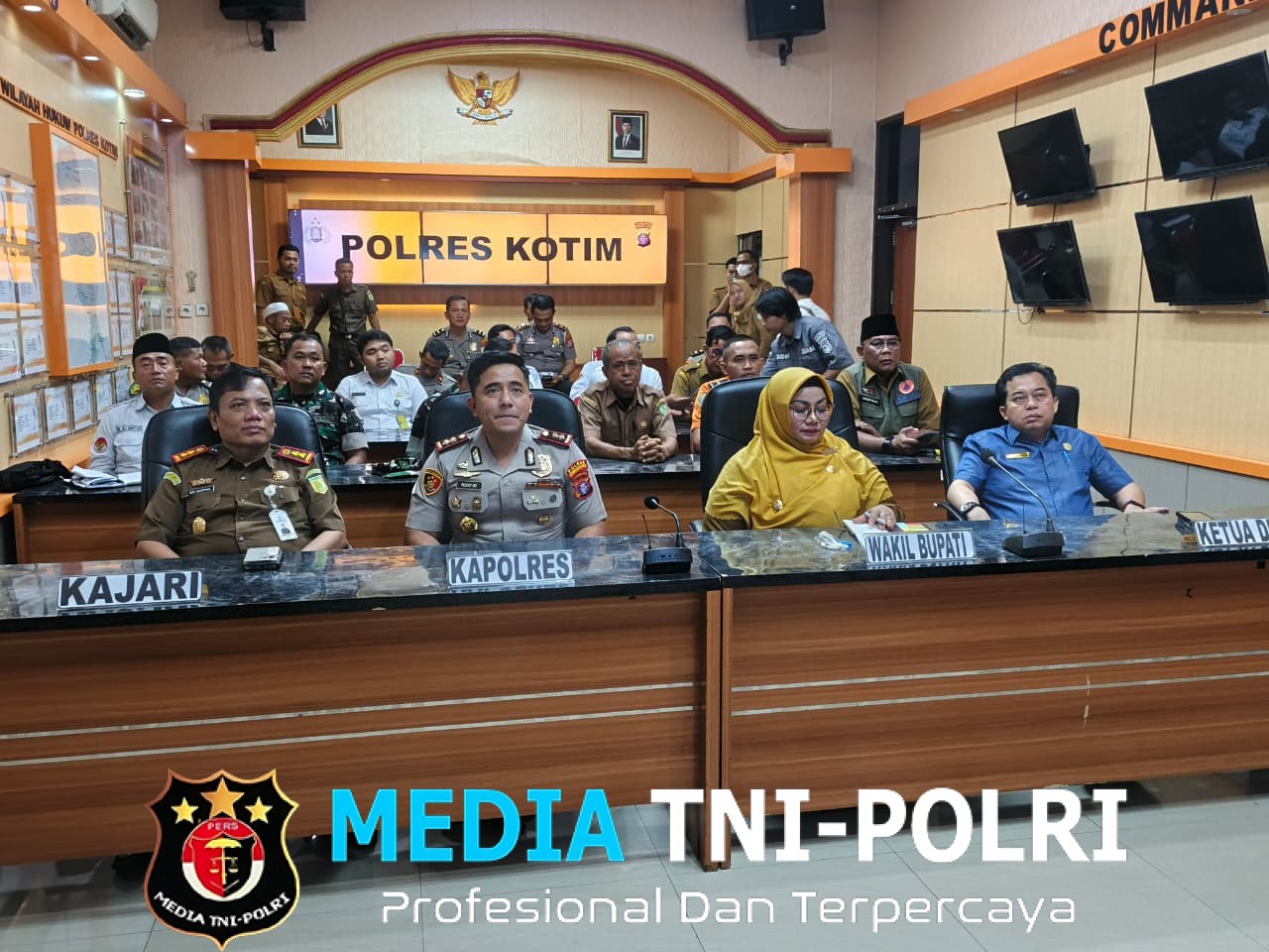 Polres Kotim Ikuti Zoom Meeting Rakor Lintas Sektoral Bidang Opsnal Kesiapan Pelaksanaan Operasi Ketupat 2026
