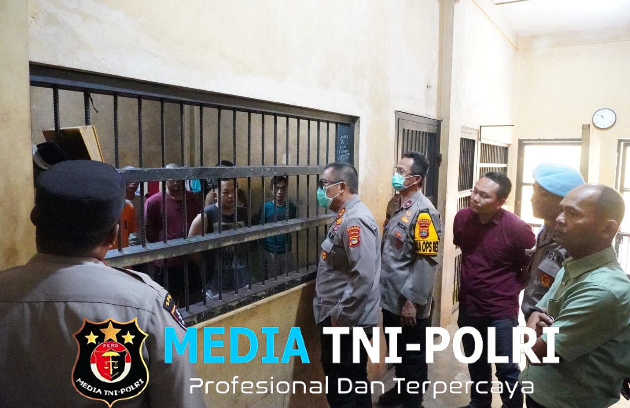 Polres Tulang Bawang Barat menerima Kunjungan dari Pamatwil Polda Lampung, Tingkatkan Disiplin dan Kinerja Personel