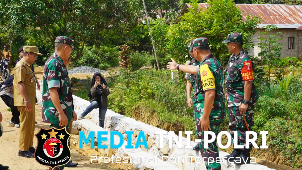Tim Wasev Tinjau Lokasi TMMD ke-127 Kodim 1015/Sampit