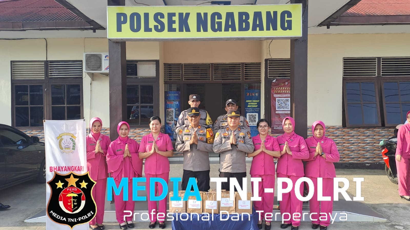 Polres Landak dan Polsek Ngabang Bagikan Takjil, Wujud Kepedulian di Bulan Ramadhan 2026