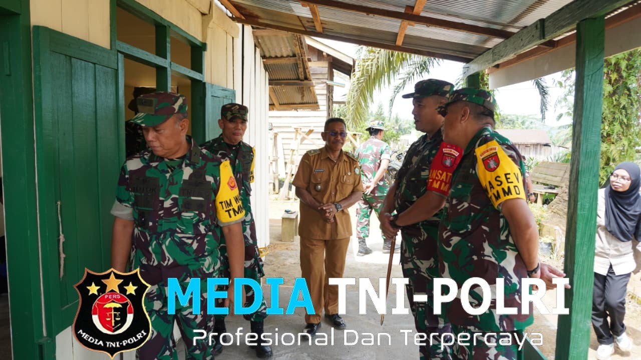 Tinjau Sasaran Fisik, Tim Wasev TMMD 127 Melihat Langsung RTLH Milik Bapak Sumardi