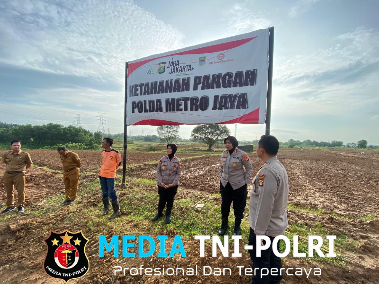 Polres Metro Bekasi Optimalkan Lahan 25 Hektare untuk Ketahanan Pangan