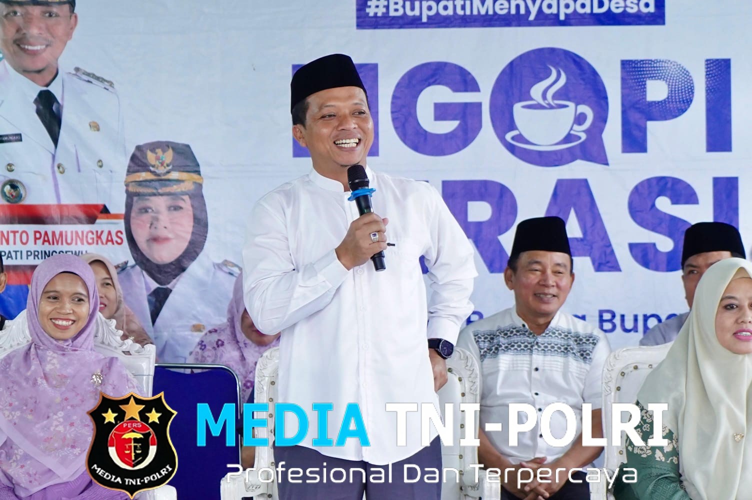 Safari Ramadhan dan Ngopi Serasi Edisi 19 Digelar di Pujodadi, Bupati Ajak Warga Jaga Kerukunan dan Sampaikan Aspirasi