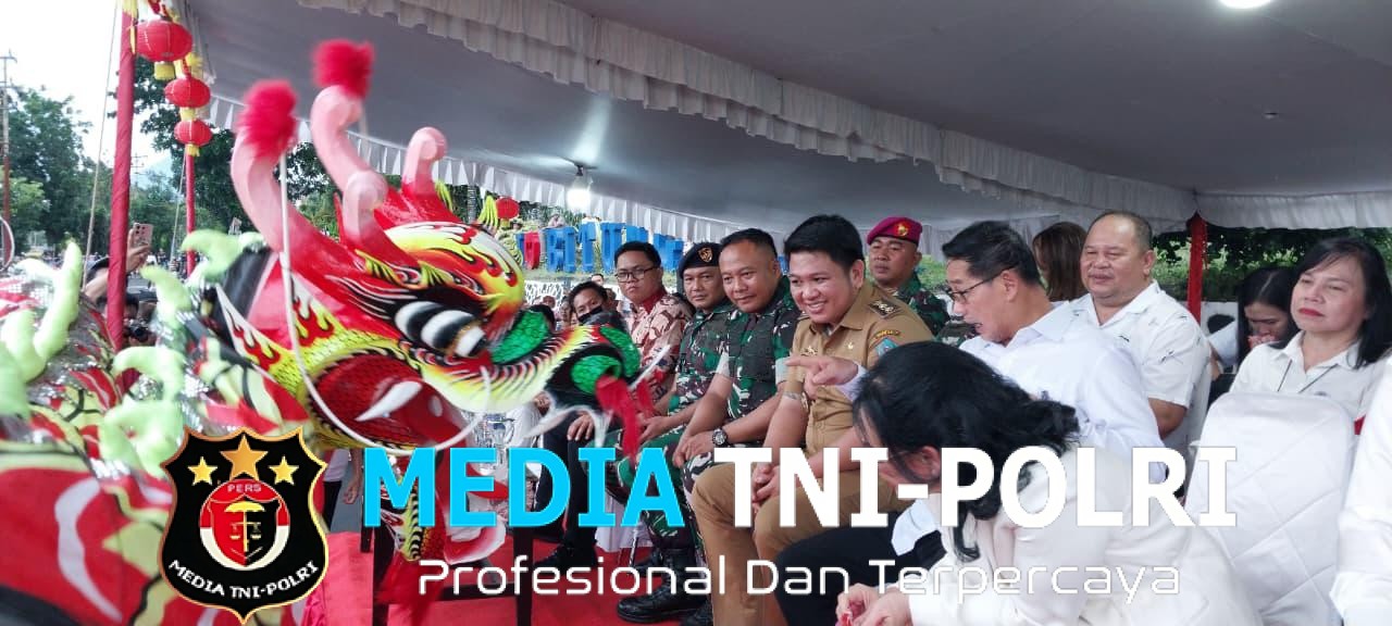 Perkokoh Nilai Toleransi, Dandim 1310/Bitung dan Forkopimda Bitung Hadiri Prosesi Keagamaan Goan Siao/Cap Go Meh 2577 Kongzili Tahun 2026