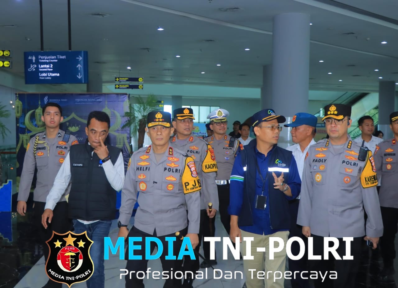 Kapolda Lampung Irjen Pol Helfi Assegaf Cek Kesiapan Pelabuhan Bakauheni Jelang Operasi Ketupat Krakatau 2026