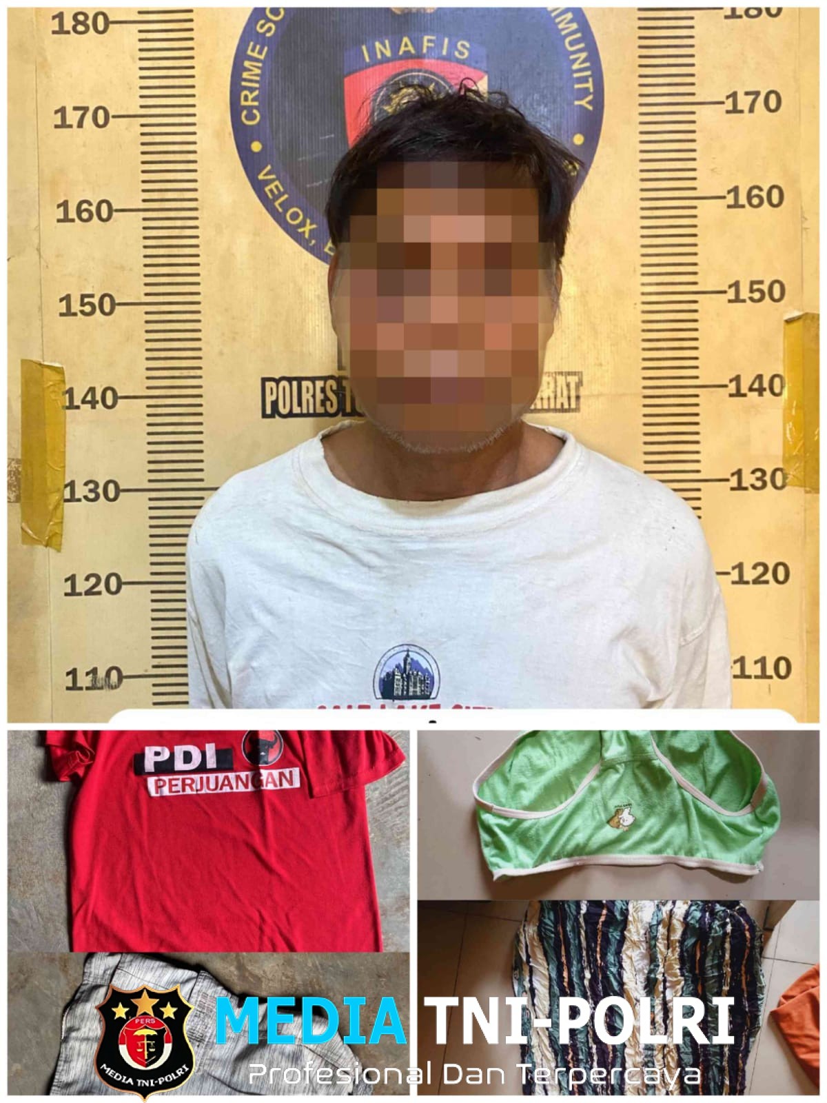 Kurang dari 1 X 24 Jam, Sat Reskrim Polres Tulang Bawang Barat bersama Polsek Tumijajar Amankan Kakek Tiri Setubuhi Cucu di Bawah Umur