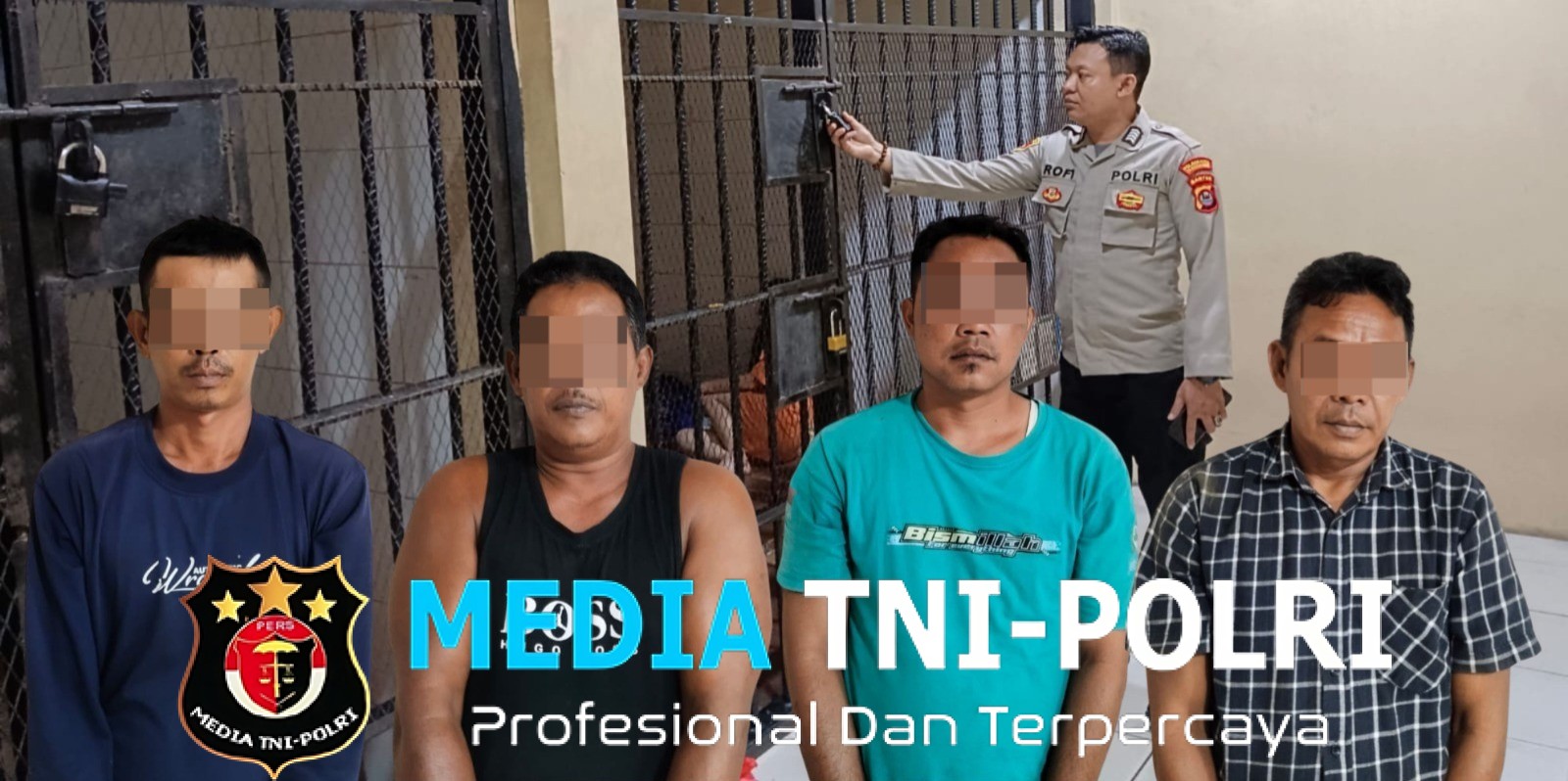 Tiga Sopir dan Operator Excavator Tertangkap Judi Kartu Saat Ramadan