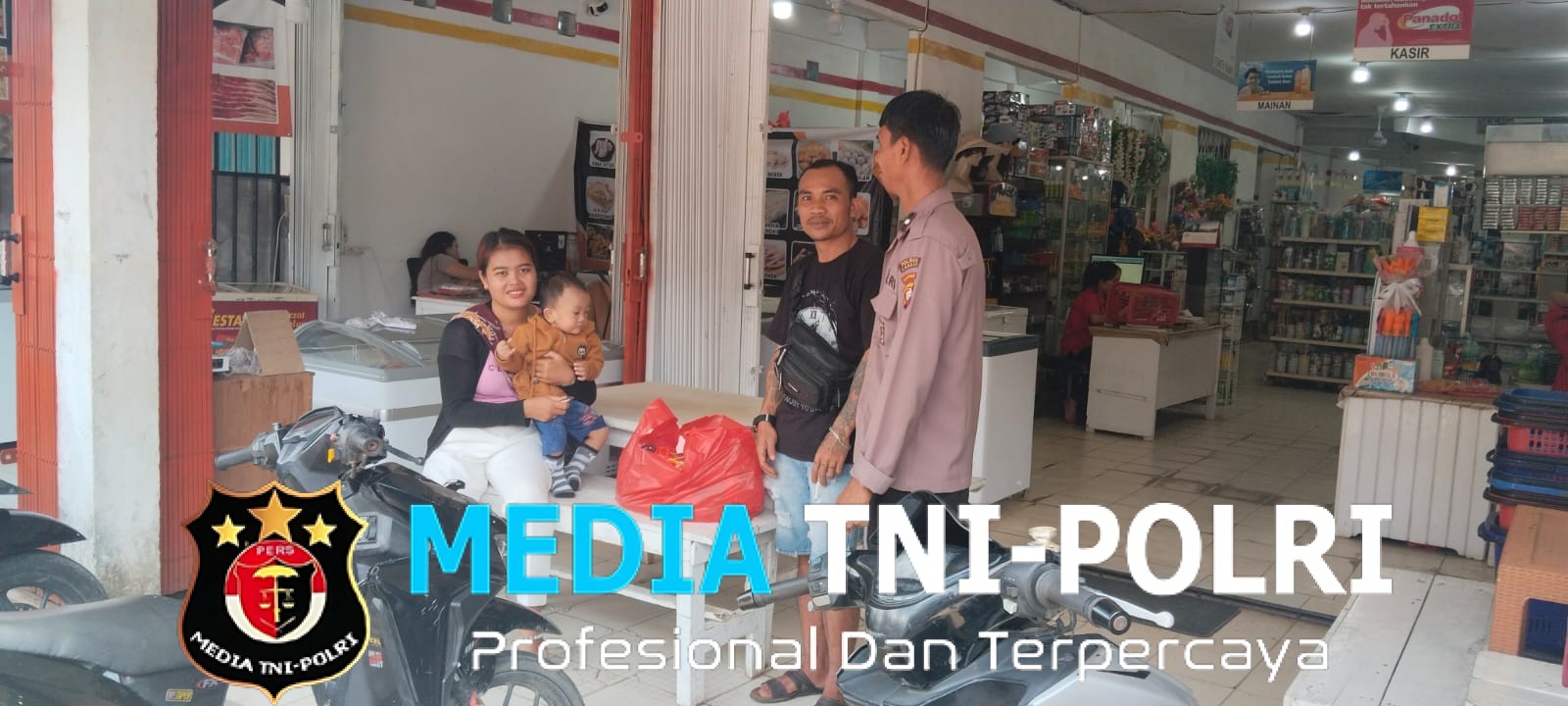 Di Tengah Aktivitas Warga, Polisi Hadir Menyapa dan Memberi Rasa Aman