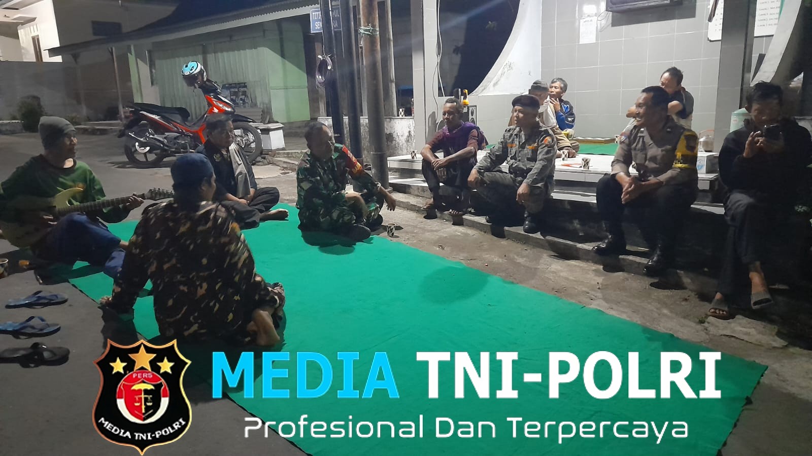 Patroli Ramadhan, Babinsa Boyolali Ajak Warga Perkuat Keamanan Lingkungan