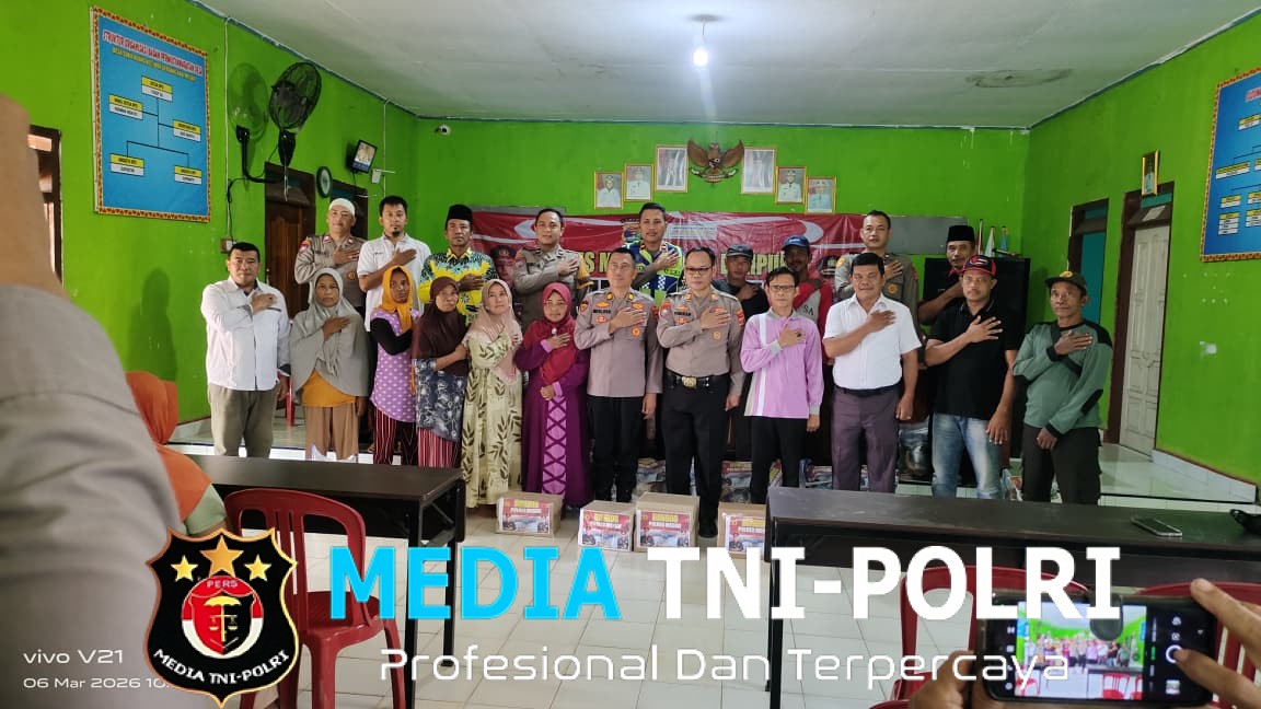 Perkuat Sinergi dan Keamanan, Polres Mesuji Serap Aspirasi Warga Suka Agung Lewat Program Jumat Curhat