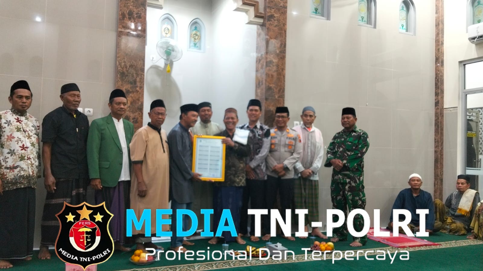 Danramil Bersama Muspika Gelar Tarawih Keliling, Manfaatkan Momentum Bulan Ramadhan
