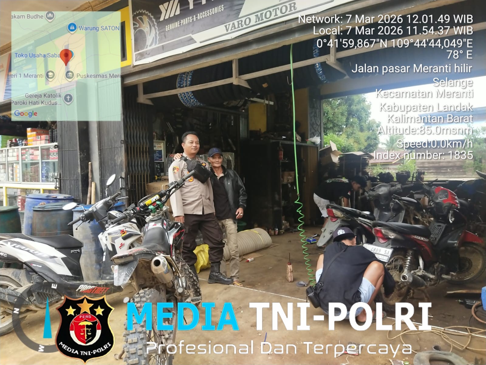 Suasana Hangat Warnai Sambang Polisi ke Warga, Pesan Keamanan Disampaikan dengan Santai