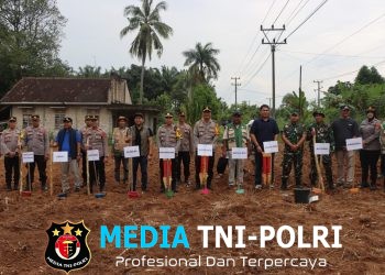 Dukung Swasembada Pangan, Polres Lampung Utara Gelar Penanaman Jagung Serentak Kuartal 1 2026