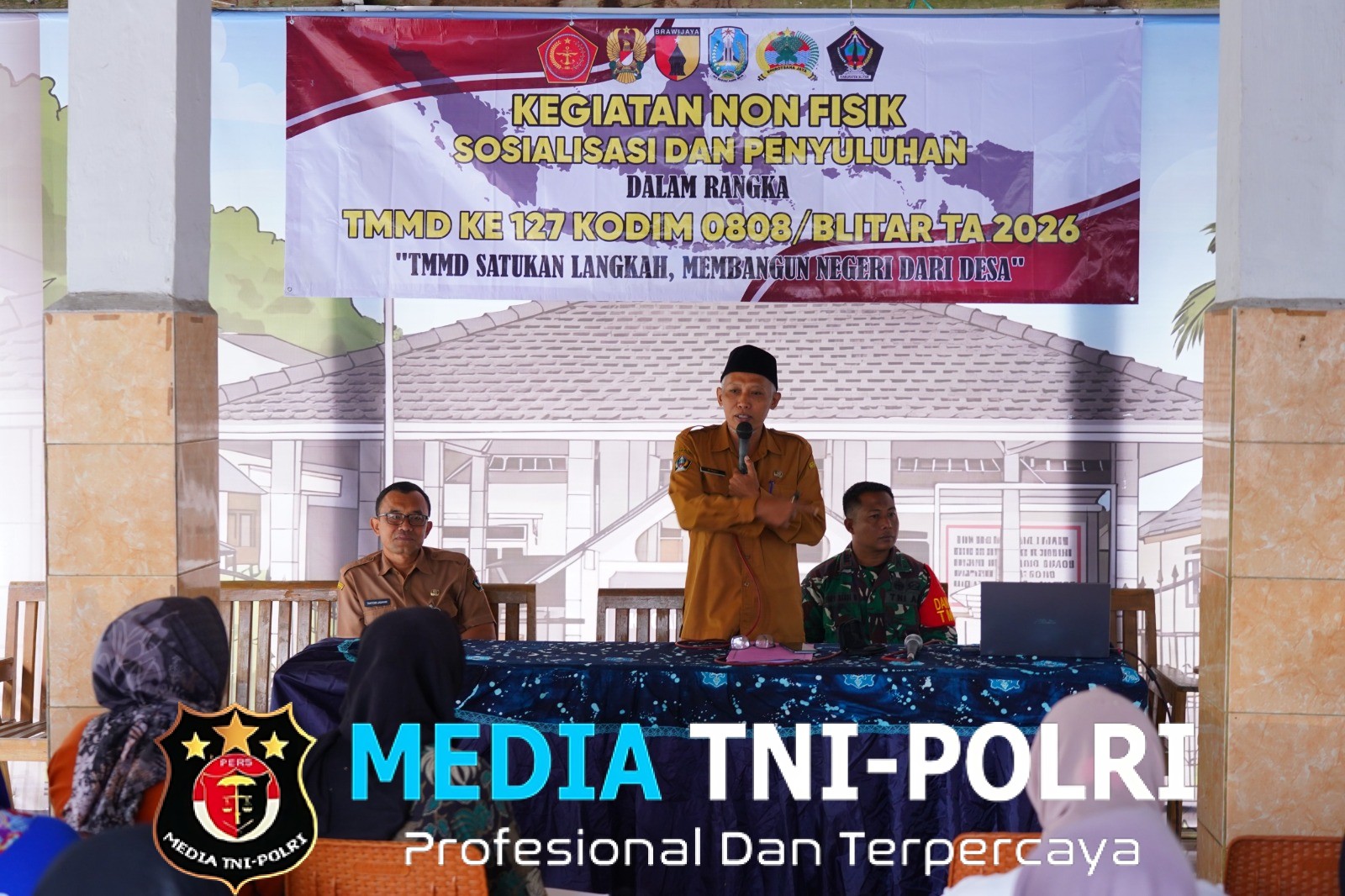 Atasi Stunting Di Desa Krisik, Satgas TMMD Ke 127 Kodim 0808/Blitar Gelar Pendampingan Dan Penyuluhan Kesehatan