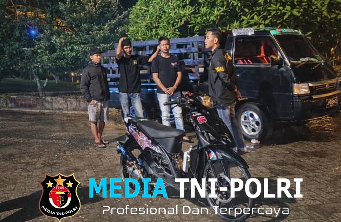 Patroli Hunting, Polisi Amankan Motor dan Mobil Pick Up, Diduga Untuk Balap Liar