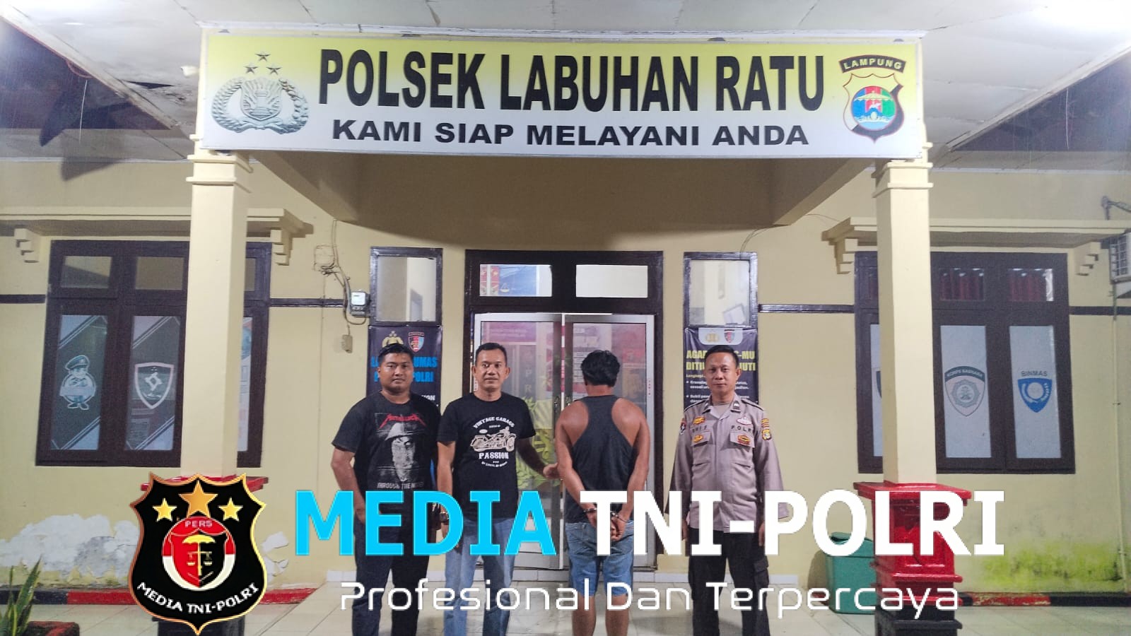 Team Tekab 308 Presisi Polsek Labuhan Ratu Ungkap Kasus Curanmor, 1 Pelaku Diamankan