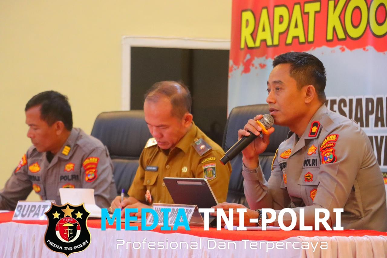 Jelang Mudik Lebaran 2026, Polres Lampung Tengah Gelar Rakor Lintas Sektoral