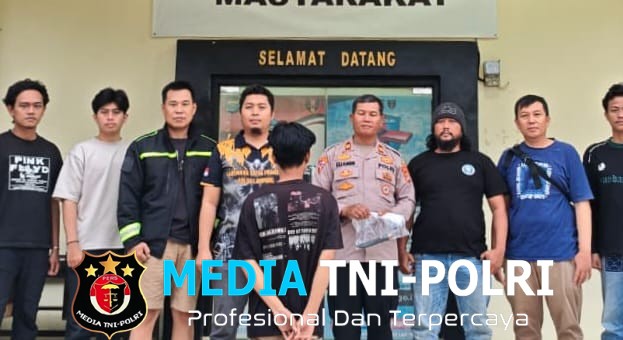Dibackup Tekab 308 Polres Tanggamus Polsek Pulau Panggung Tangkap Pelaku Penganiayaan di Jalan Bendungan Batu Tegi