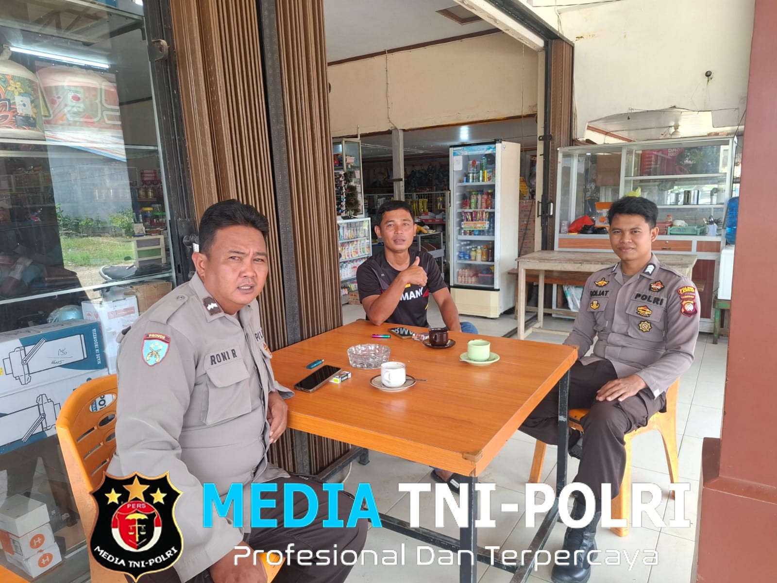 Patroli Rutin Polsek Kuala Behe, Wujudkan Kondusifitas Kamtibmas