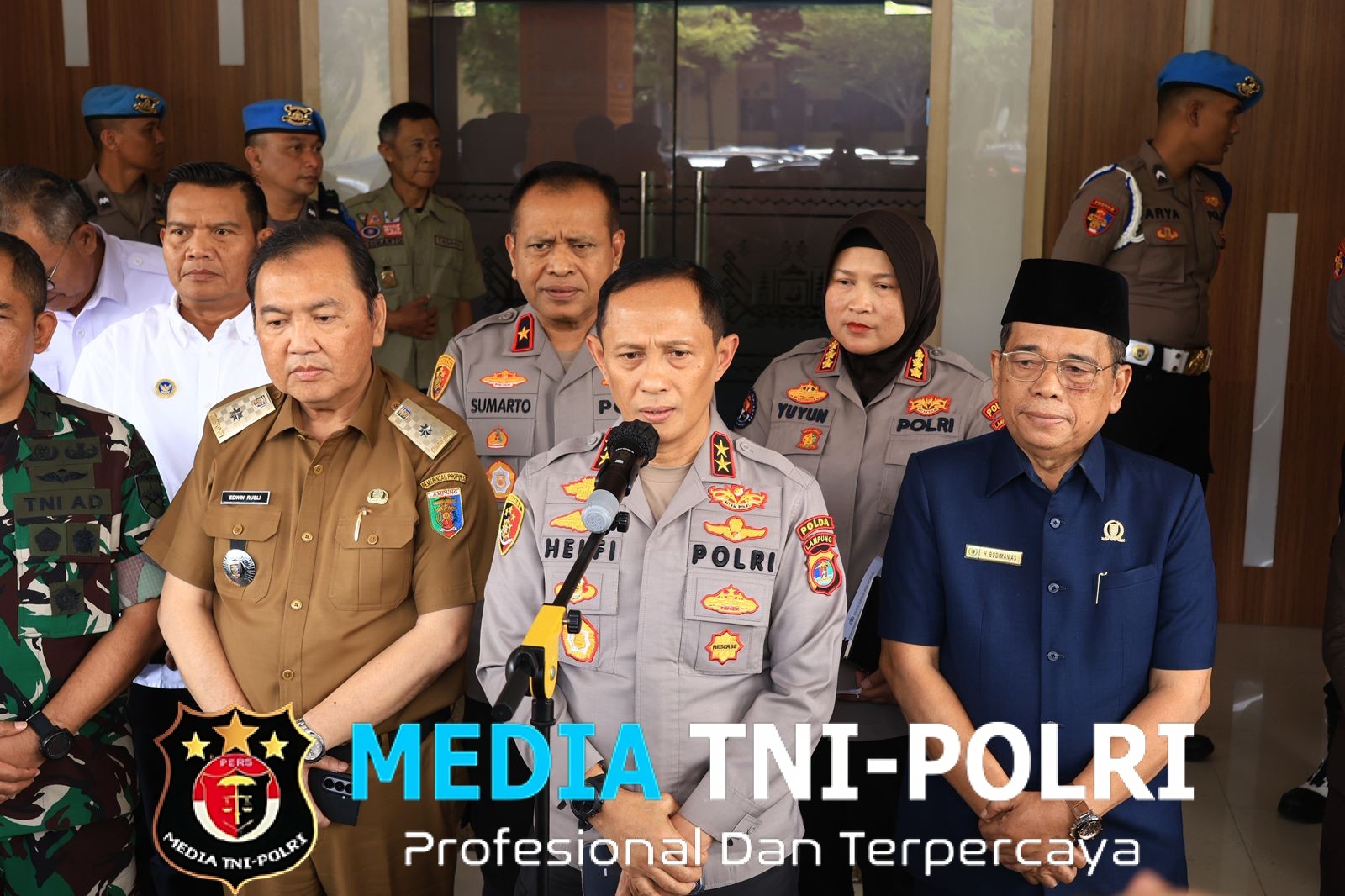 Perkuat Sinergi Nasional Pengamanan Idul Fitri 1447 H, Kapolda Lampung Pimpin Rakor Lintas Sektoral