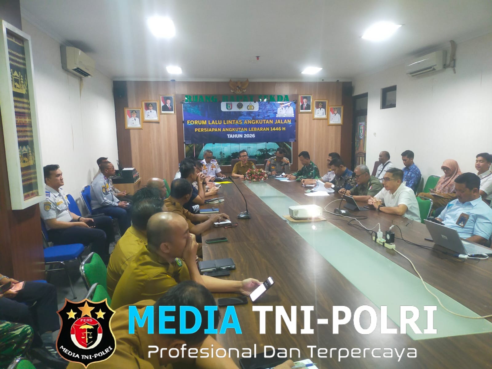 Polres Pringsewu dan Instansi Terkait Siapkan Strategi Kelancaran Arus Mudik Lebaran