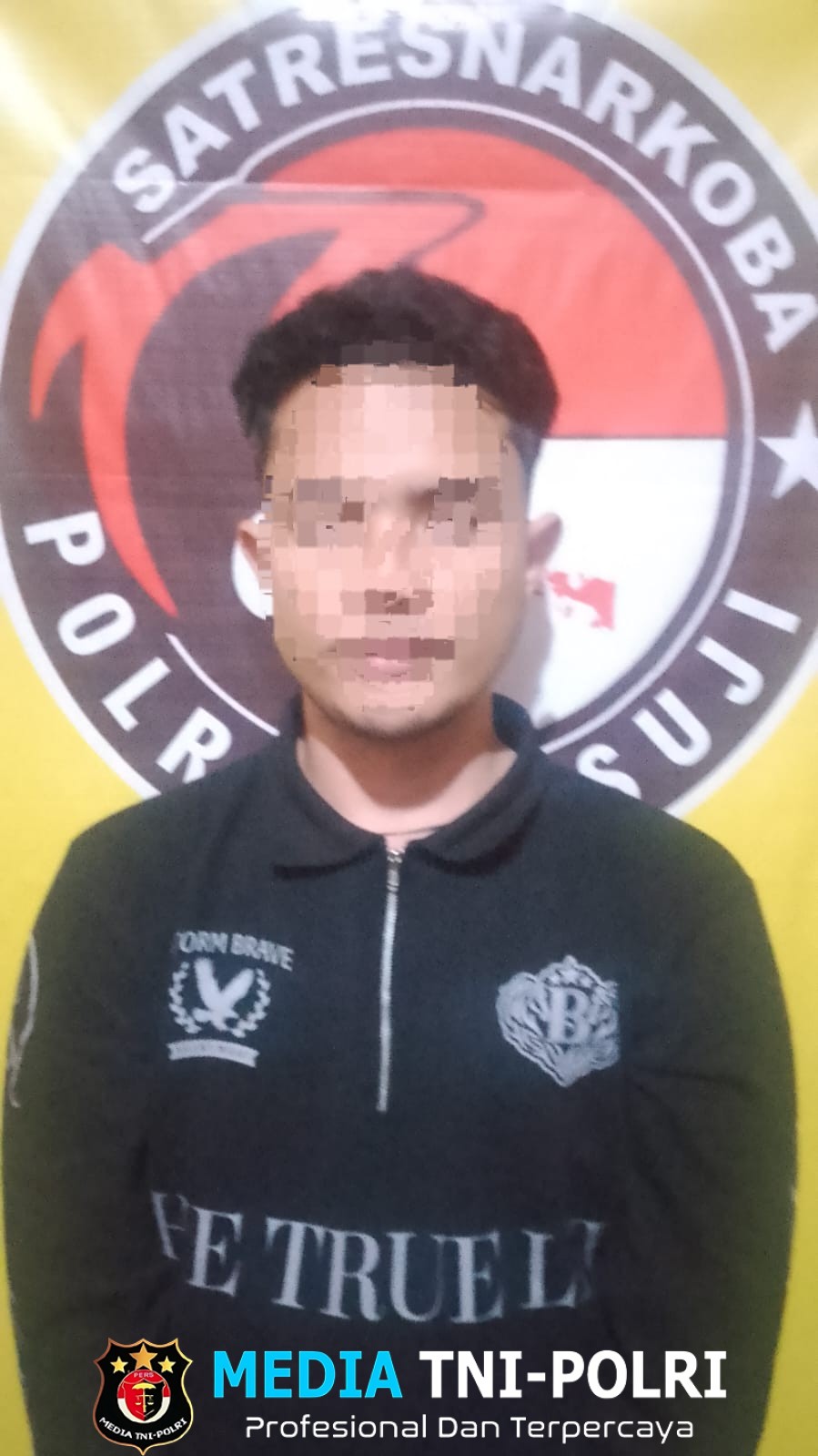 Empat Pemuda Asal Provinsi Riau Diamankan Sat Res Narkoba Polres Mesuji Usai Transaksi