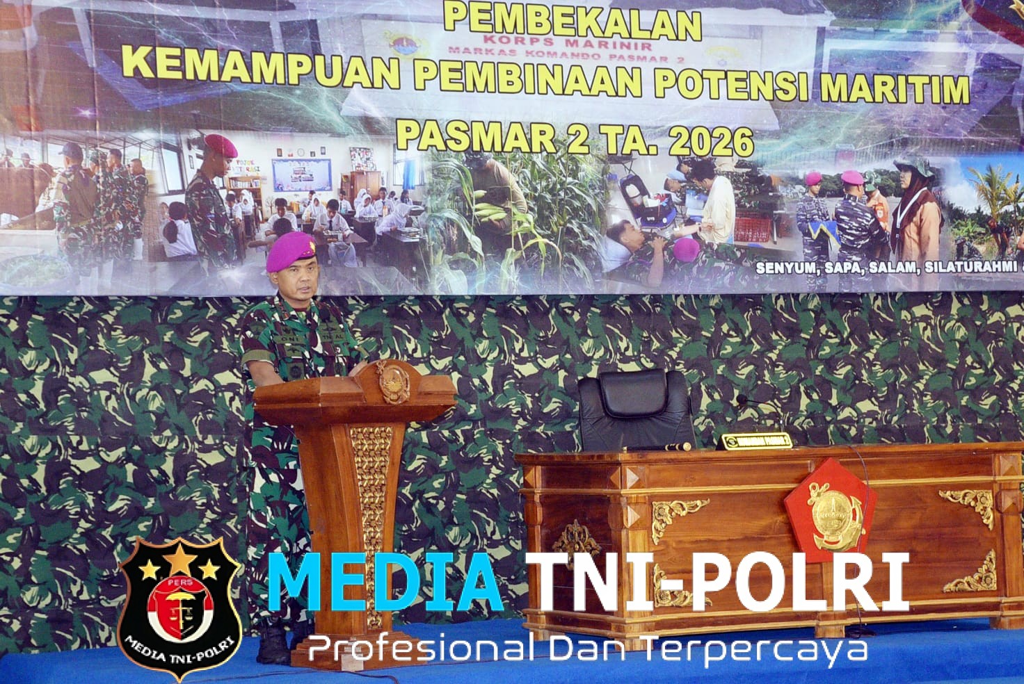 Pembekalan Kemampuan Binpotmar Insan Teritorial Pasmar 2