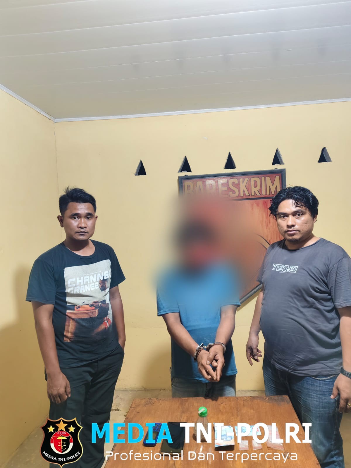 Komitmen Polsek Bosar Maligas Berantas Narkoba Bandar Licin Dikejar Sampai Perladangan, Akhirnya Tertangkap!