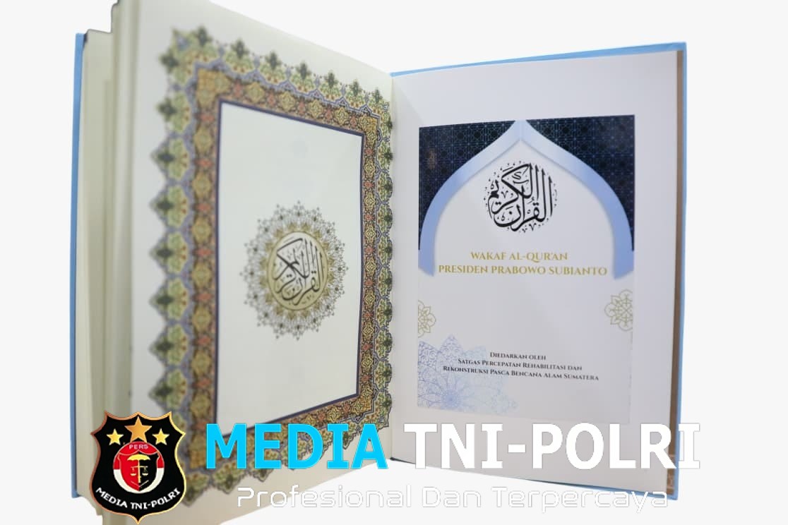 Presiden Wakafkan 70.000 Al-Qur’an kepada Masyarakat Terdampak Bencana Sumatera