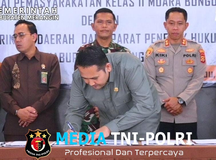 Teken MoU Pidana Kerja Sosial dengan Bapas Bungo