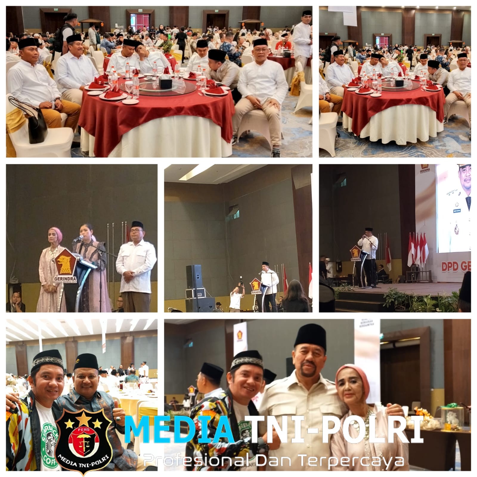 Pemuda Karya Nasional Hadiri Bukber Bersama Partai Gerindra Sumut