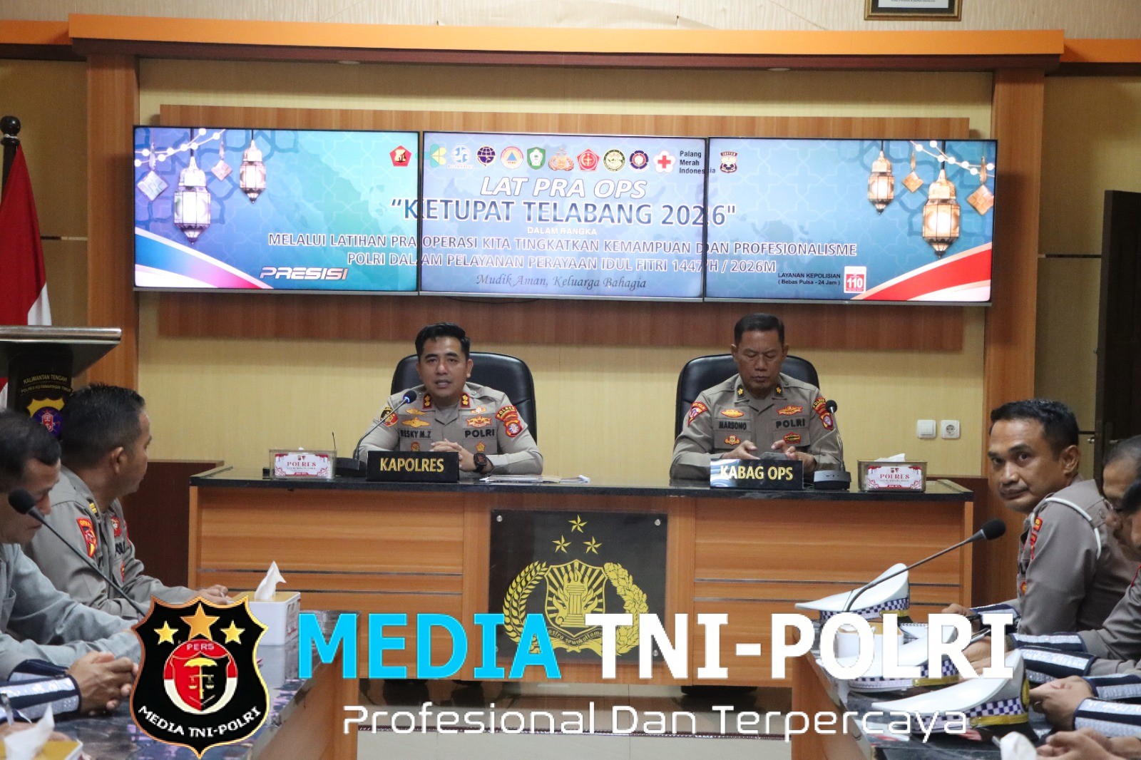 Polres Kotim Gelar Lat Pra Ops Ketupat Telabang 2026, Siap Melayani Pengamanan Hari Raya Idul Fitri 1447 H – 2026 M