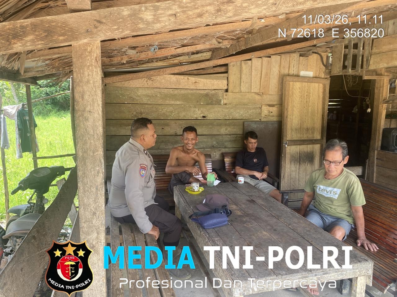 Sambang Kamtibmas, Polisi Ingatkan Warga Tetap Waspada