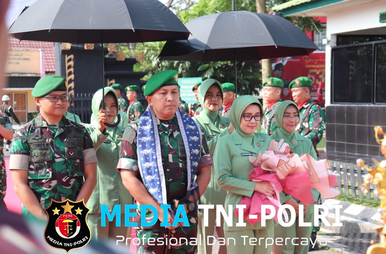 Kunjungan Kerja Danrem 044/Gapo di Kodim 0402/OKI-OI, Tekankan Disiplin dan Profesionalisme Prajurit