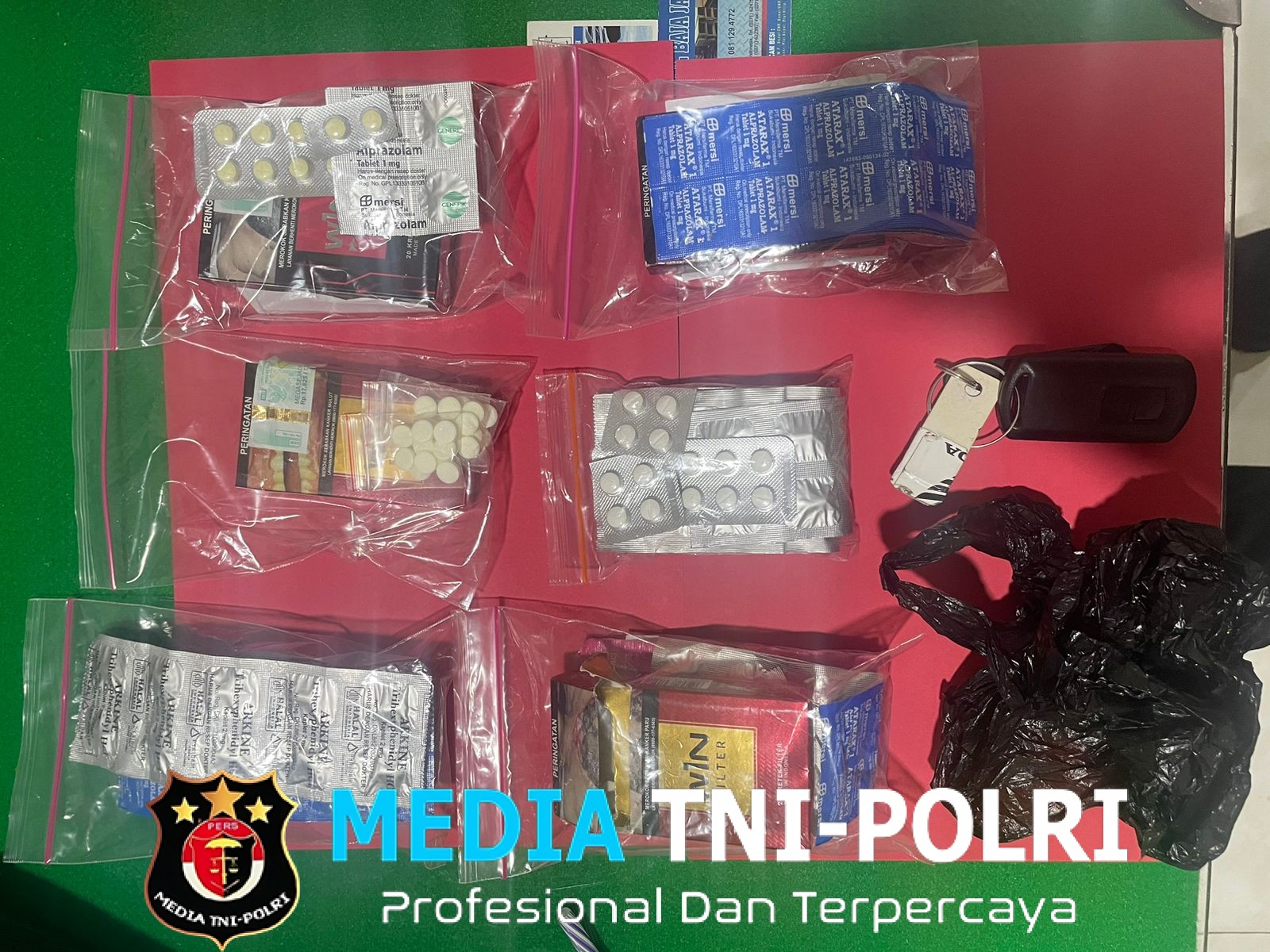 Satresnarkoba Polres Wonogiri Ungkap Kasus Peredaran Psikotropika di Selogiri