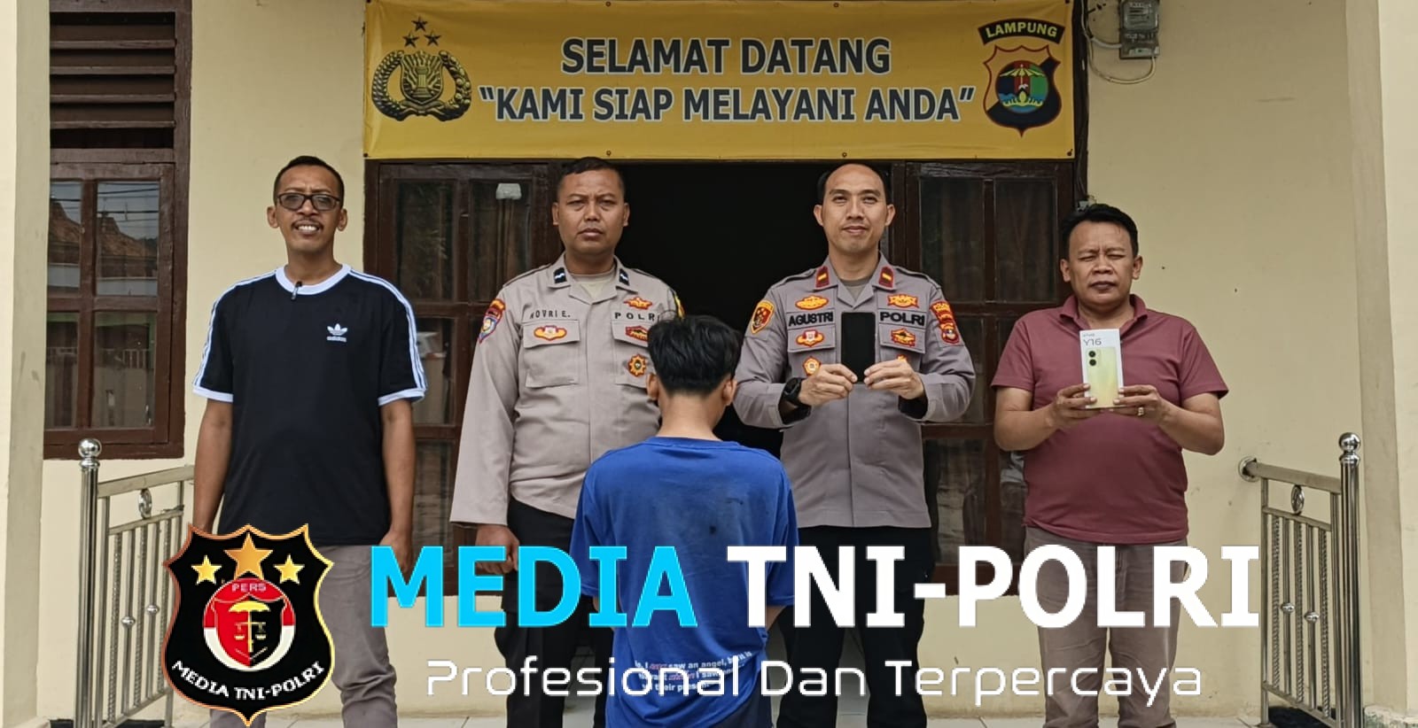 Polsek Pugung Ungkap Kasus Penadahan HP Curian, Seorang Pemuda Diamankan