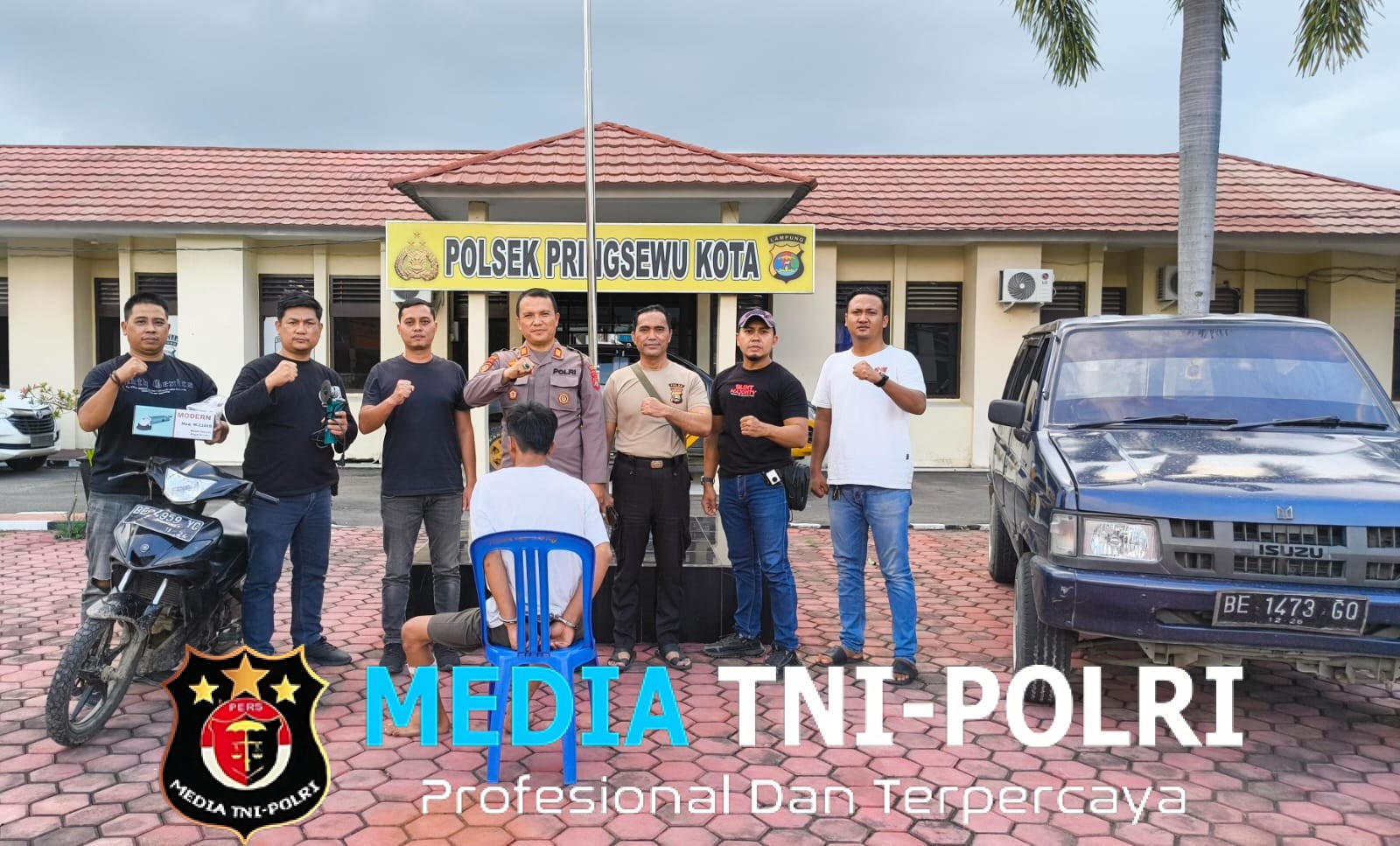 Buron Sepekan, Pelaku Utama Pencurian Mobil di Pringsewu Akhirnya Ditangkap Polisi
