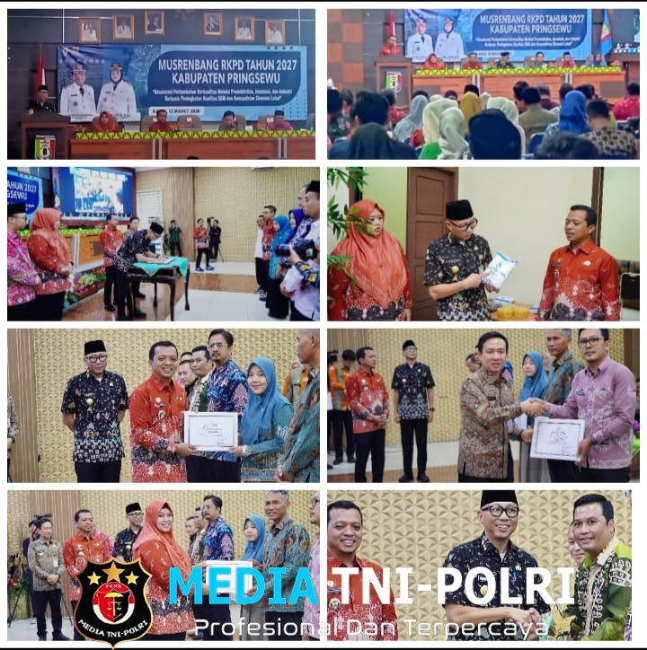 Dihadiri Gubernur Lampung Rahmat Mirzani Djausal ,Pemkab Pringsewu Gelar Musrenbang RKPD 2O27