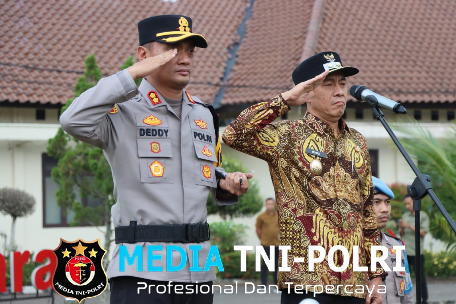 Amankan Hari Raya Idul Fitri 1447 H, Polres Lampung Utara Laksanakan Apel Gelar Pasukan Ops Ketupat Krakatau 2026