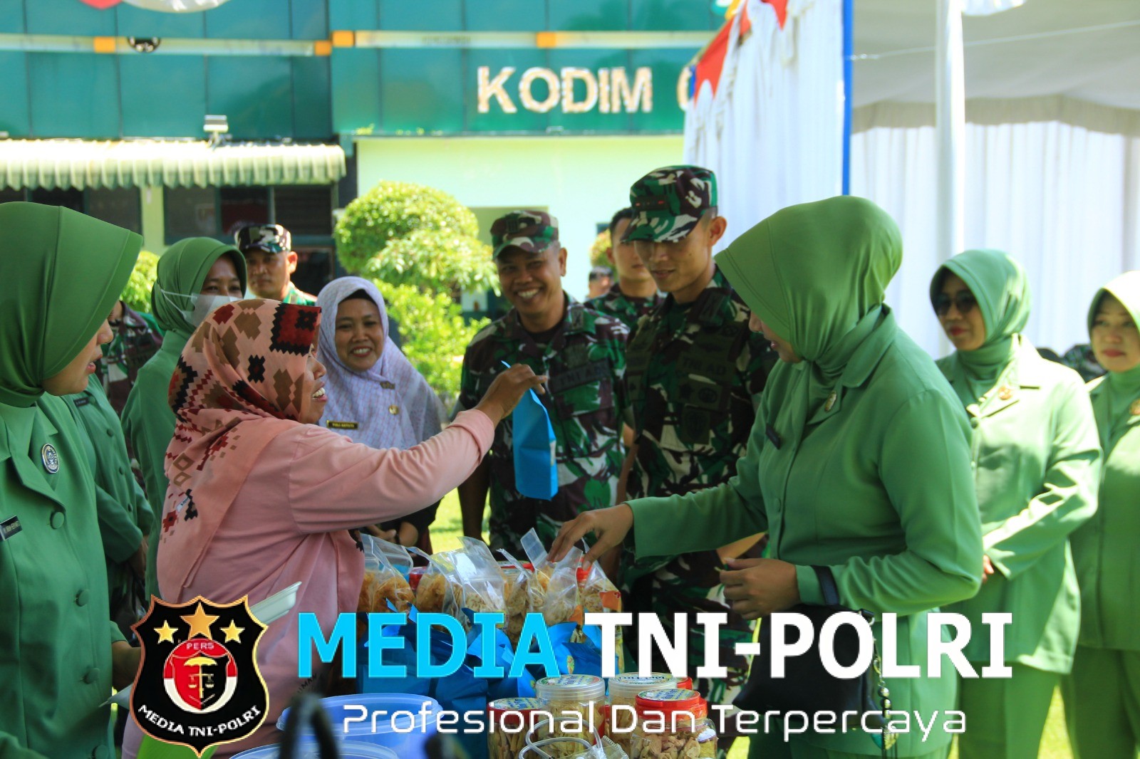 Kodim Sragen Gelar Bazar Ramadhan TNI 2026